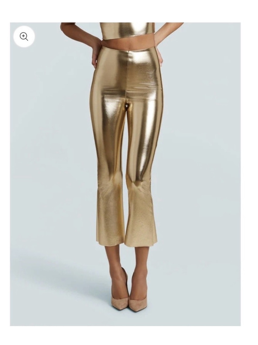 Commando Faux Leather Crop Flare |
Goldleaf - XL